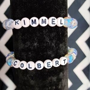 Beaded Kimmel And Colbert Bracelets!